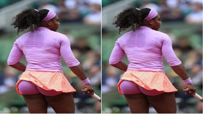 Serena Williams dazzles everyone on court